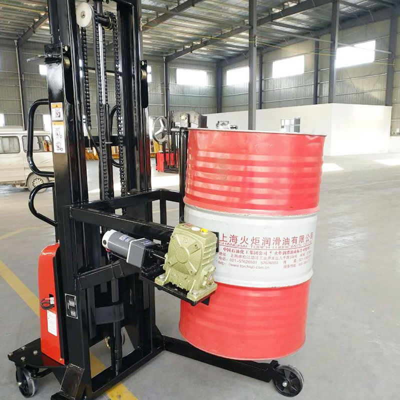 Polyurethane Solid Forklift Drum Handler for Heavy Duty Industrial Use