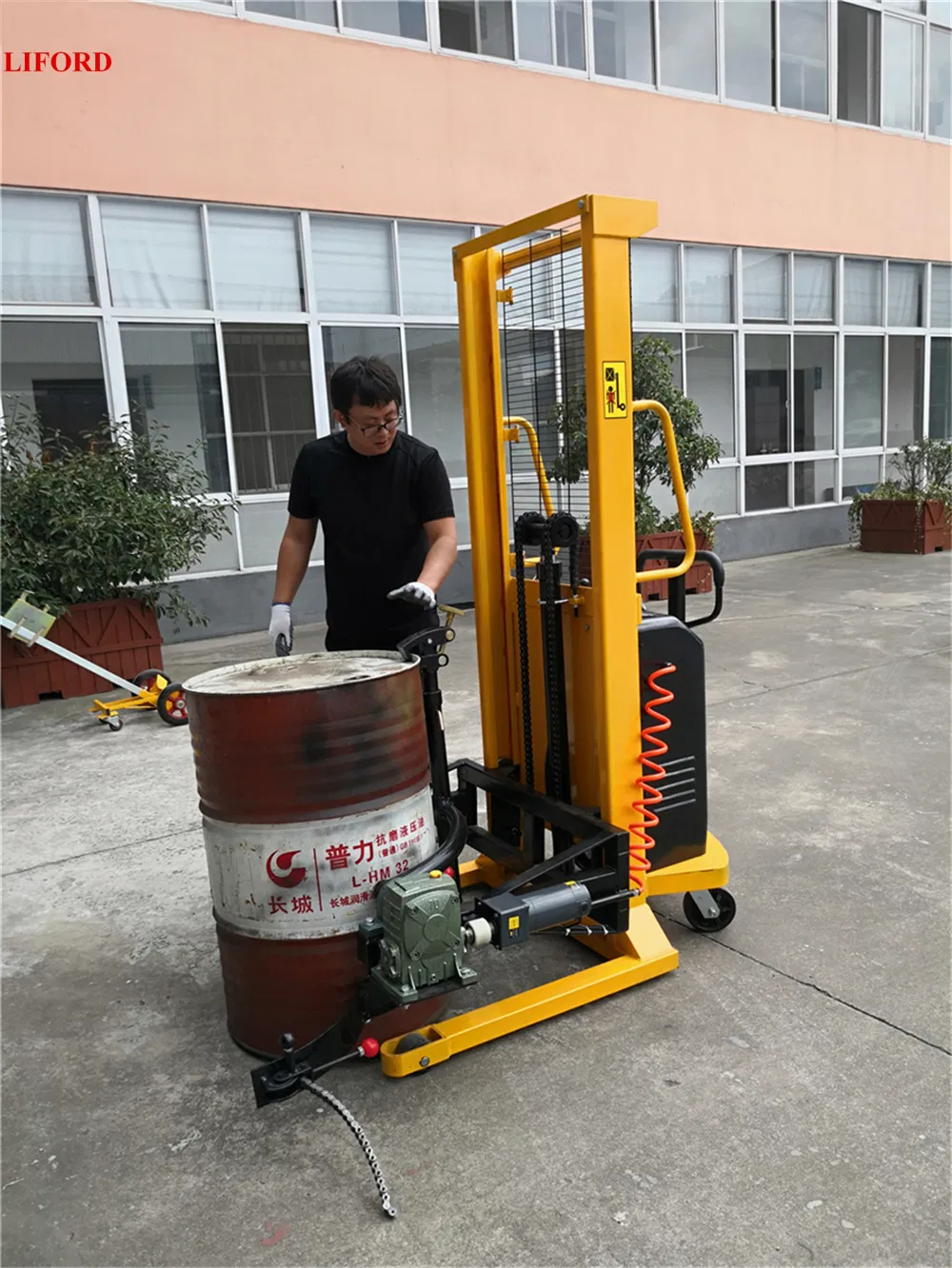 Drum Handler Detail 3