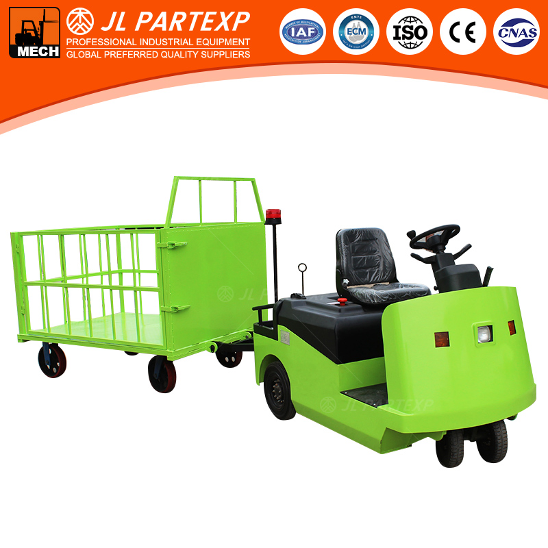 2t 3t 4t 6t 10 Ton Warehouse Mini Carrying Machine Electric Tow Tug Tractor