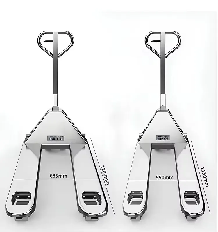 Stainless Steel Pallet Truck View 2