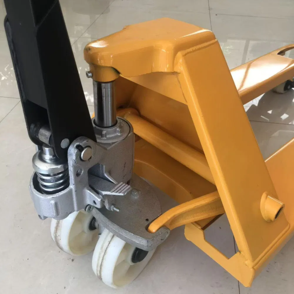 Manual Hydraulic Hand Food Grade Stainless Steel Pallet Jack Truck for Cleanroom