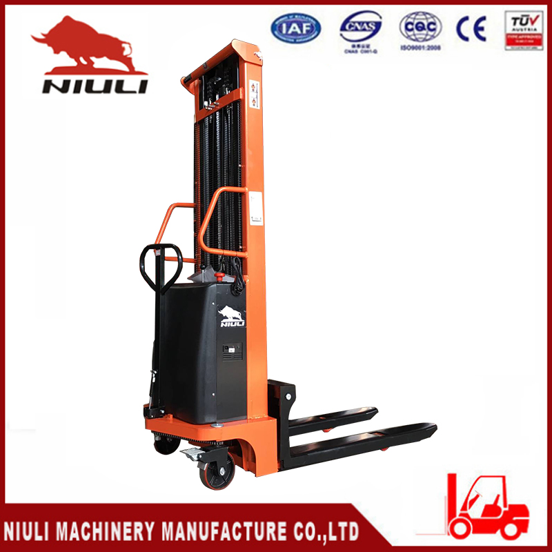 2 Ton Semi Electric Stacker with Ce Certification