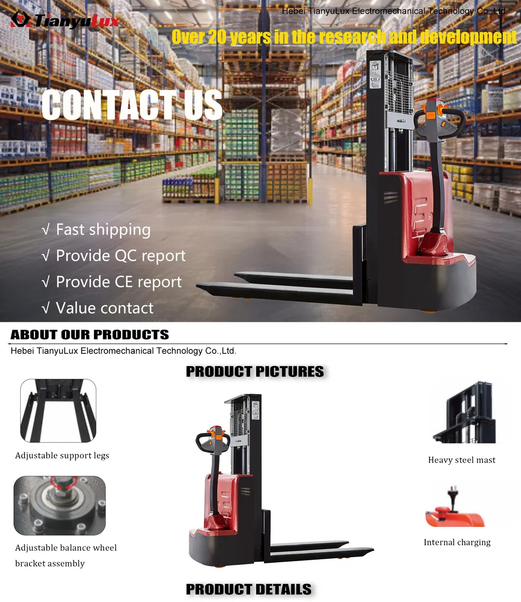 Safety Electric Stacker Detail