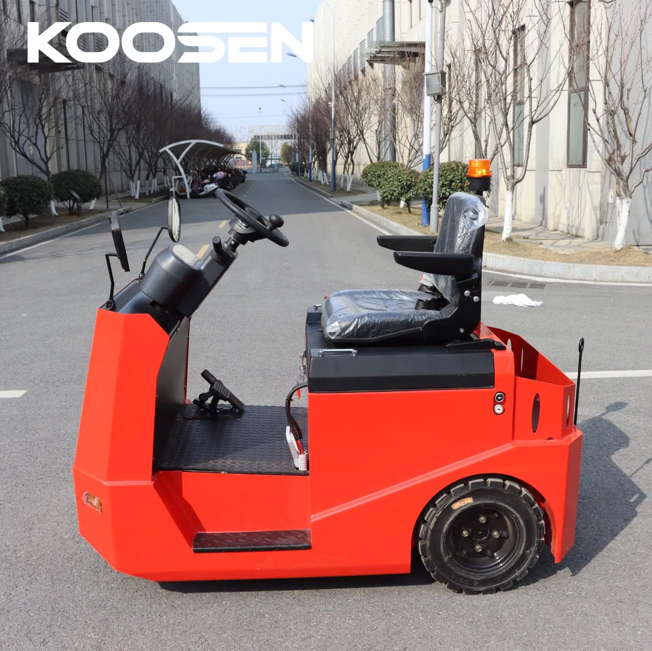 New Design Warehouse Airport Tow Tractor Electric Pallet Tugger Tractor for Sale