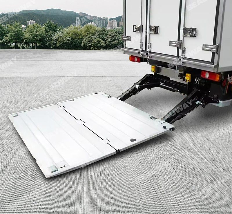 Beauway Aluminum Ramp for Tailgate Heavy-Duty Truck Lifting Platforms