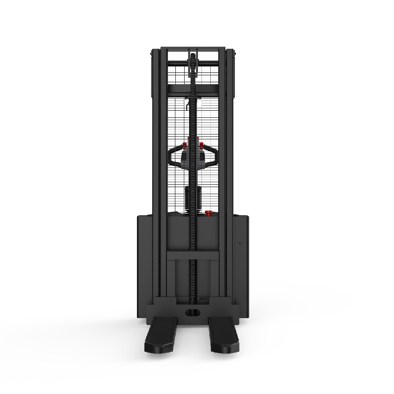 1.5ton 1500kg 2t 1800kgs 3m 4m 5.8m Full Counterbalanced Pedestrian Stacker Walkie Balance Pallet Stacker Forklift with CE