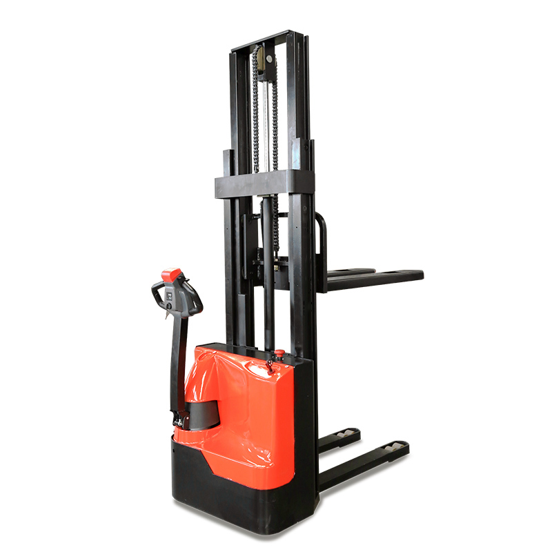 Mini Electric Pallet Stacker with Small Turning Radius for Efficient Material Handling Forklift
