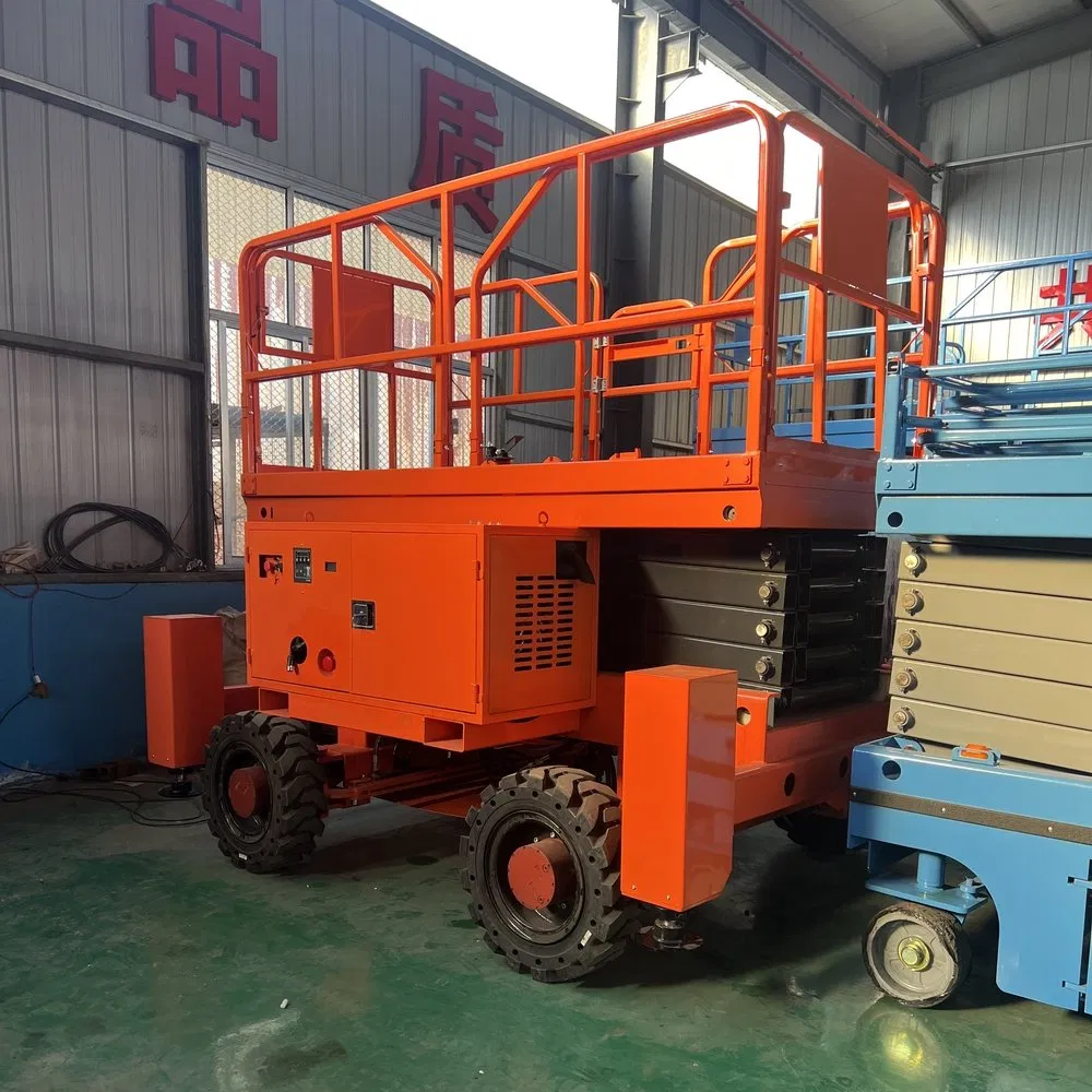 Man-up Aerial Order Picker for High-Level Storage Warehouse Facilities