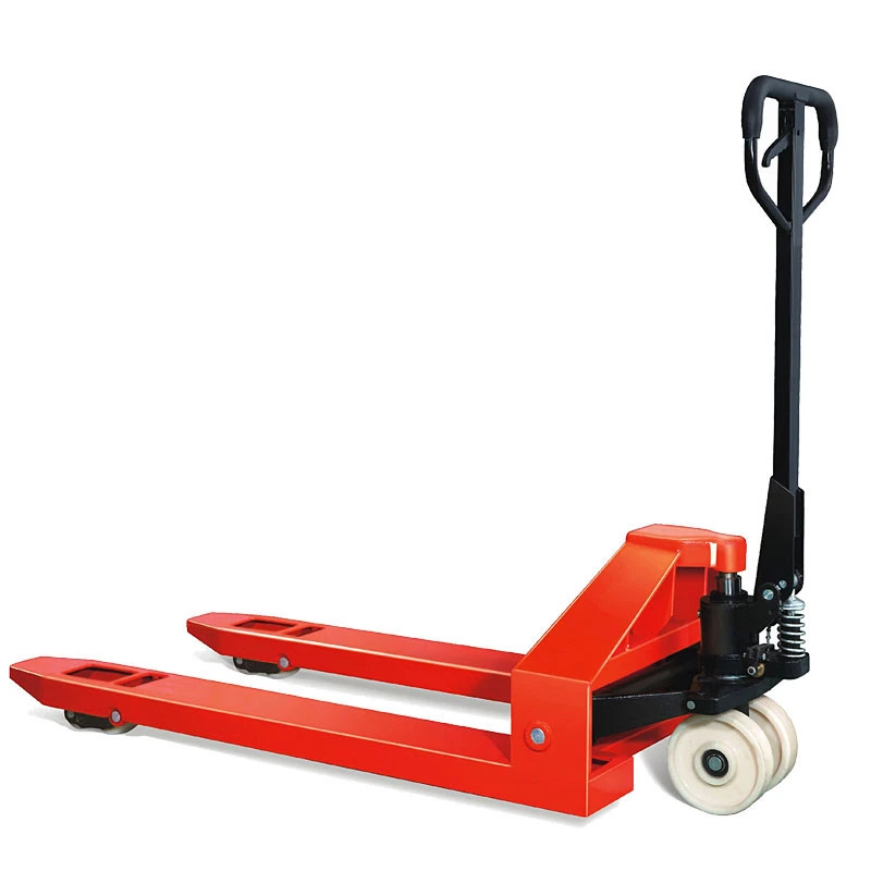 Ce TUV Df Hand Foldable Pallet Truck Rubber Wheels Scale Parts, High Lift Hydraulic Pump 2 4 5 Ton Hand Pallet Truck