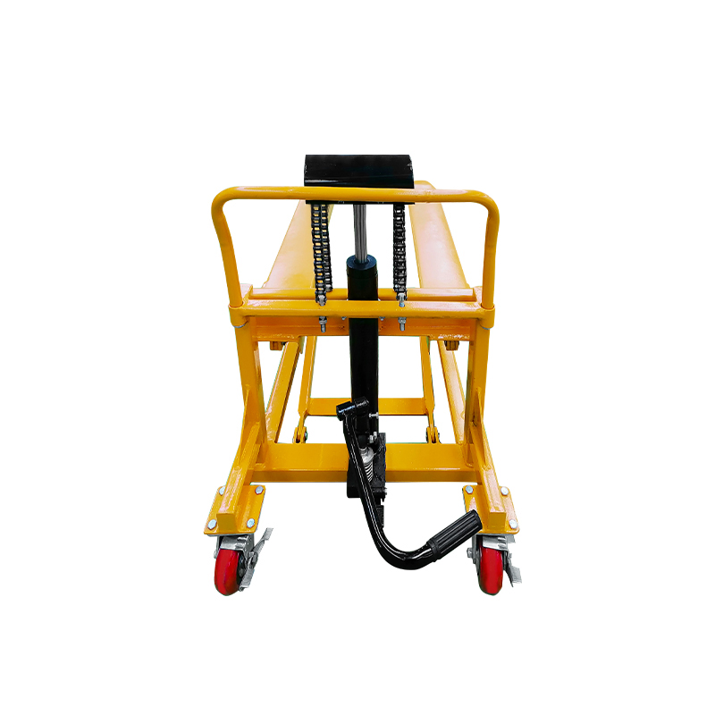 Ltmg 1t 1.5t Manual High Lift Hydraulic Pallet Truck Scissor Lift Mini Manual Scissor Lift