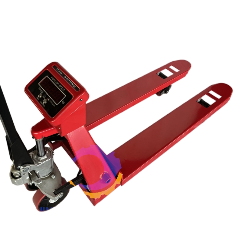 2000gkg 3000kg Digital Weighing Scale Hand Pallet Truck