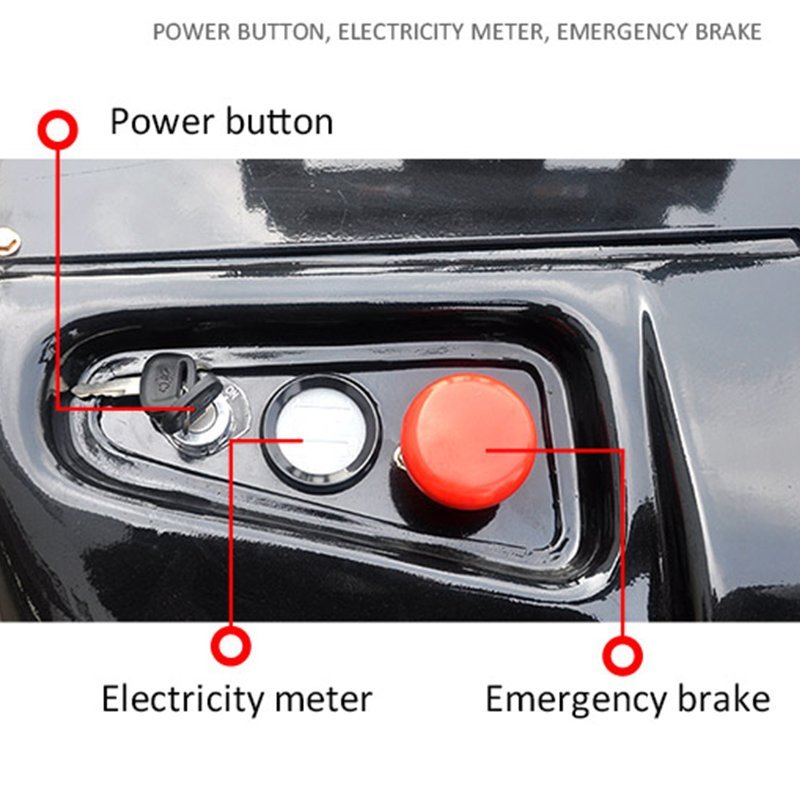 Factory Price Self Loading 1ton 2ton Walkie Rough Terrain Pallet Stacker Forklift