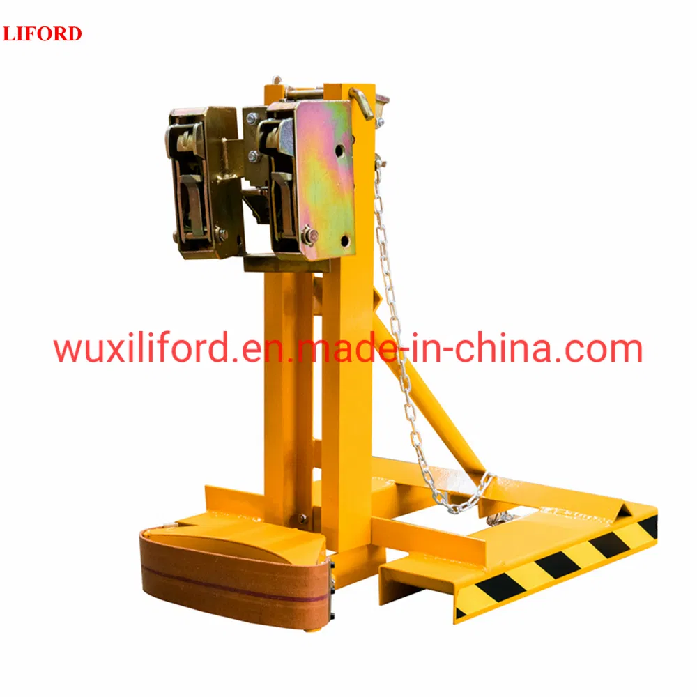 Heavy Duty Dg500A Series Forklift Attachment Drum Grabbers, Drum Handlers