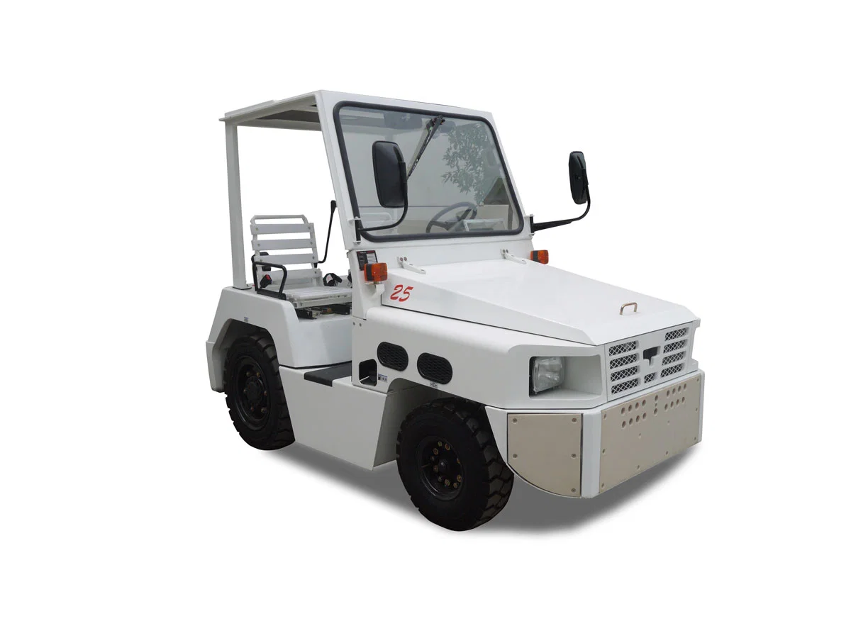 Electric Airport Baggage Towing Tow Tractor