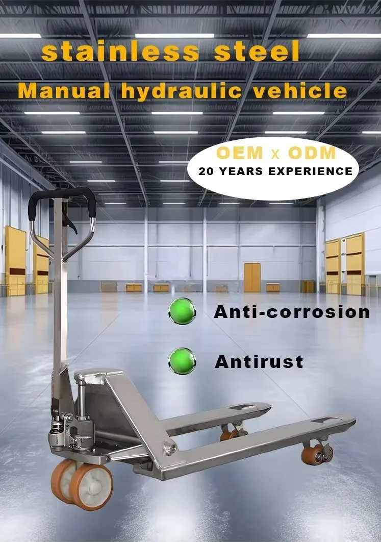 Manual Hand Pallet Truck Jack Detail