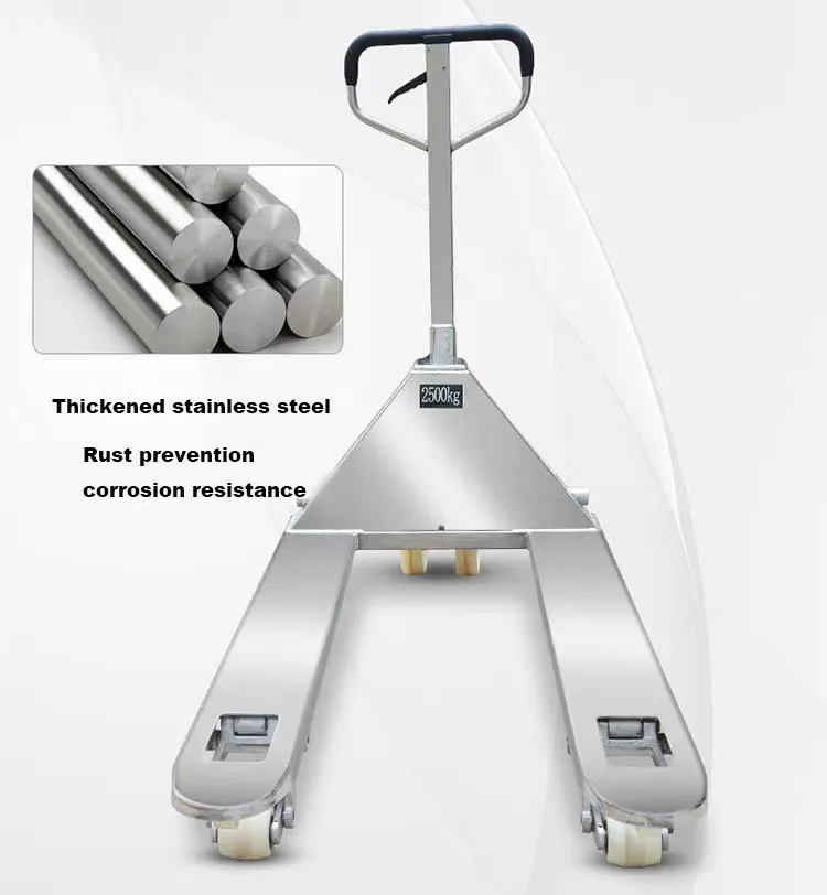Stainless Steel Pallet Truck
