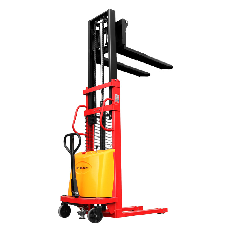 Stacker Electric Stacker Mini Electric Manual Hydraulic Lifting Stacker Semi-Electric Stacker