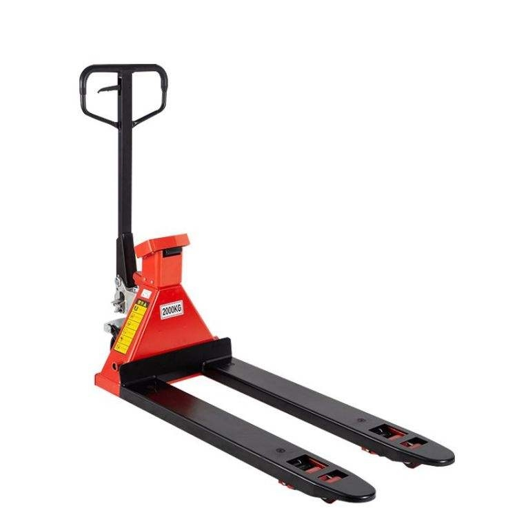 2ton 2.5ton 3ton Pallet Truck Scale Weighing Hydraulic Printer Forklift Hand Jack Trolley Pallet Fork Scale