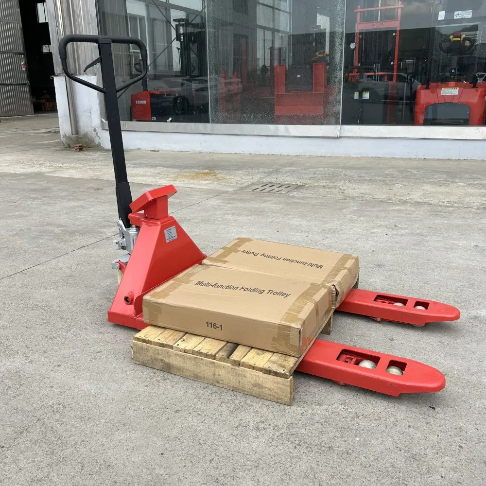2500kg 2.5ton Electronic Forklift Weighing Scale Pallet Jack Scale Hand Pallet Truck