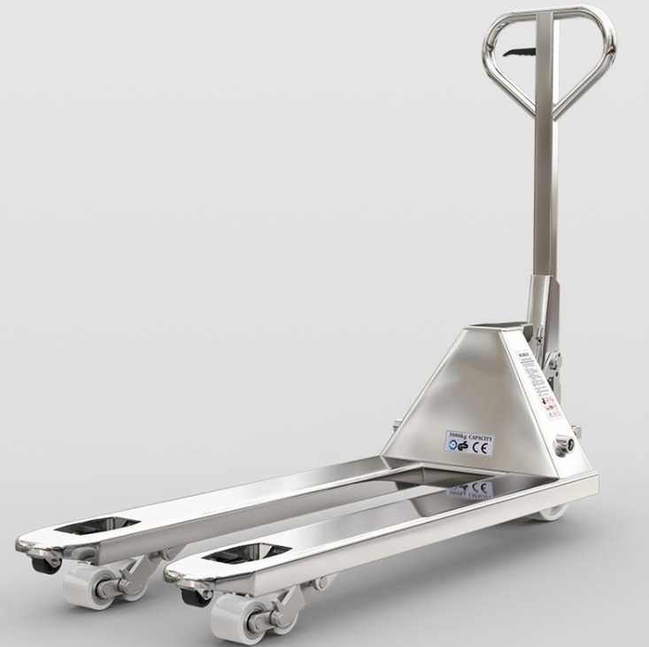 2500kg 304 Stainless Steel Manual Hand Pallet Truck Jack