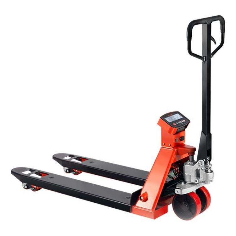 2ton 2.5ton 3ton Pallet Truck Scale Weighing Hydraulic Printer Forklift Hand Jack Trolley Pallet Fork Scale