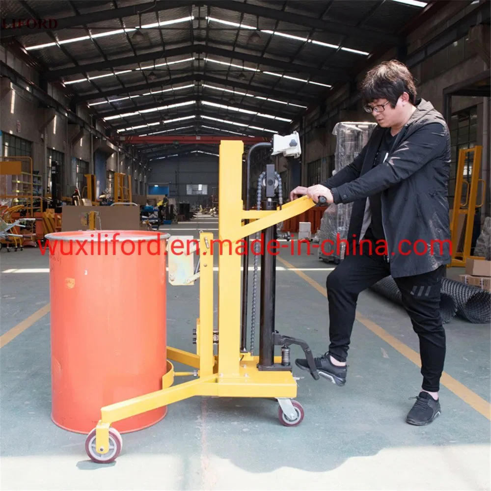 450kg Hydraulic Drum Positioner Drum Lifter Manual Drum Handler Dtf450b-1