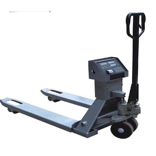 Intergrated Printer and Weighing Scale Hydraulic 3ton Hand Pallet Truck