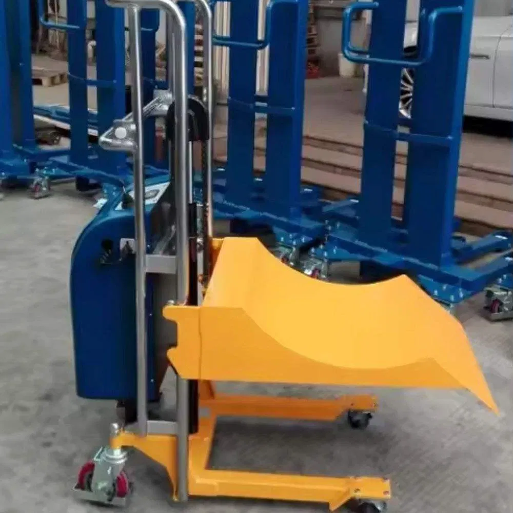 Semi Electric Pallet Stacker Light Reach Stacker for Efficient Warehouse Operations