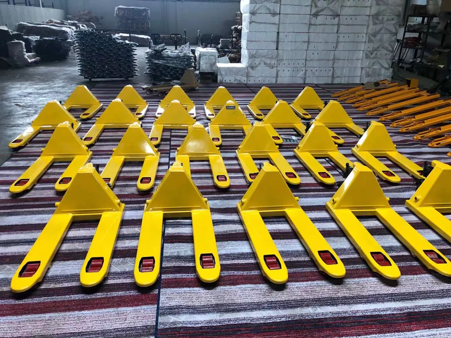 1t 2t 3t 5t 10t Nylon PU Wheel Manual Hydraulic Transpallet Pump Hand Pallet Truck