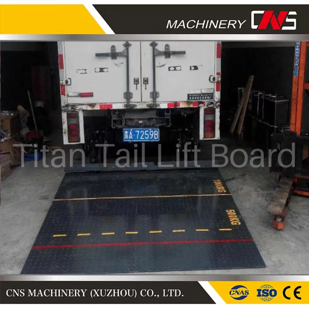 1.5 Ton Cantilever Hydraulic Tail Lifts for Vehicles Truck Tail Lift Board Truck Tail Lift Electric Control Aluminum Tail Lift