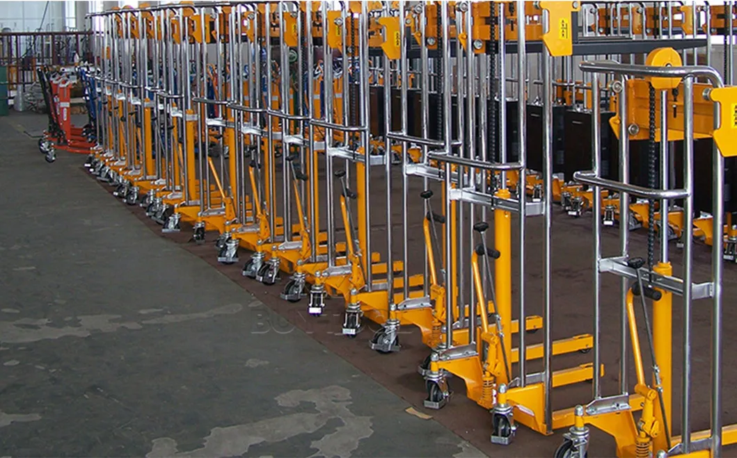 Semi Electric Stacker Details 4