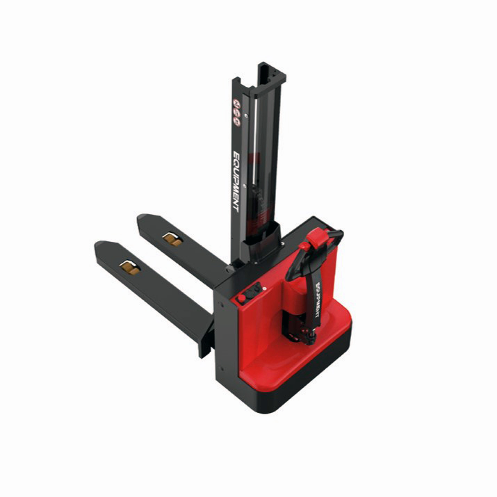 Hight Performance 1.6t Mini Electric Forlift of Manual Pallet Reach Stacker with Fork Size 1150mm