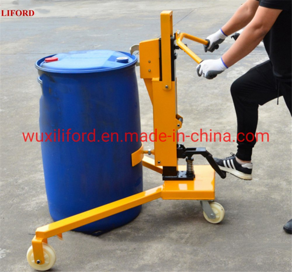 Portable 55 Gallon Hydraulic Drum Lifter Manual Drum Handler with High Quality Dt350c