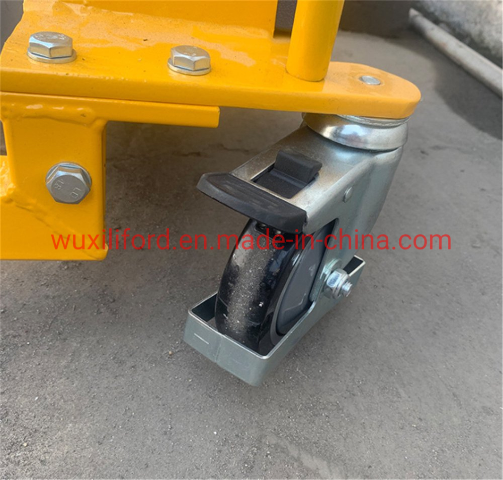 Chinese Manufacturer 150kg Semi Electric Stacker Hand Push Walkie Stacker Work Positioner Light Electric Lifting Stacker Electric Pallet Stacker E100 E150