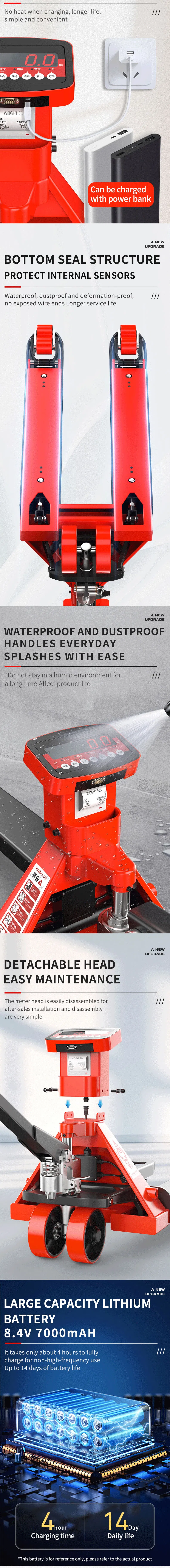 Manual Hand Pallet Truck Detail 3