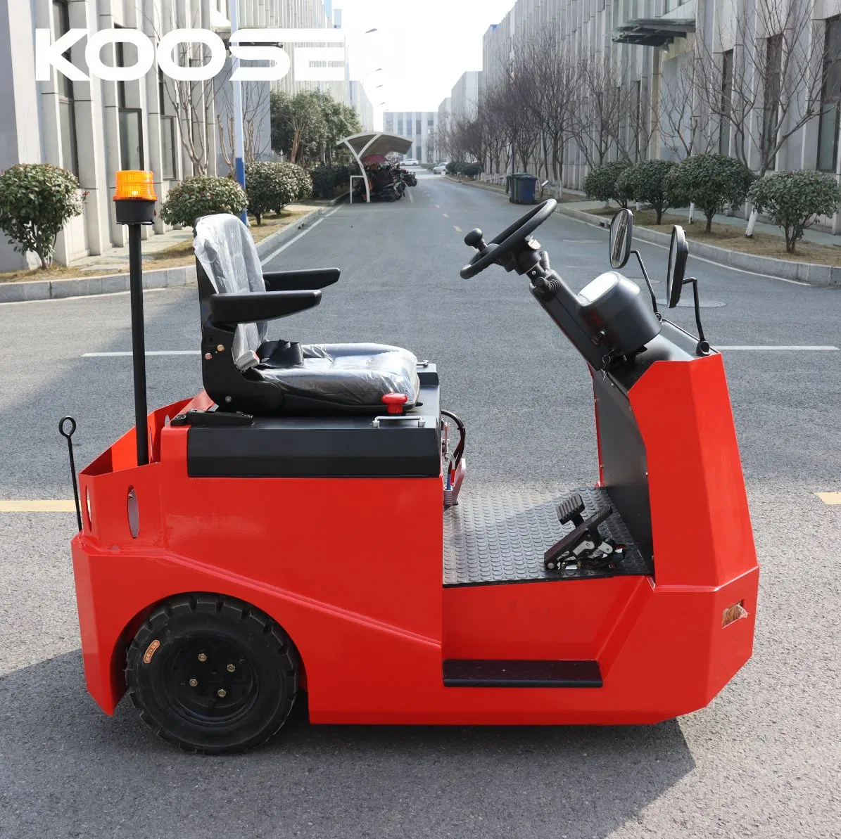 New Design Warehouse Airport Tow Tractor Electric Pallet Tugger Tractor for Sale