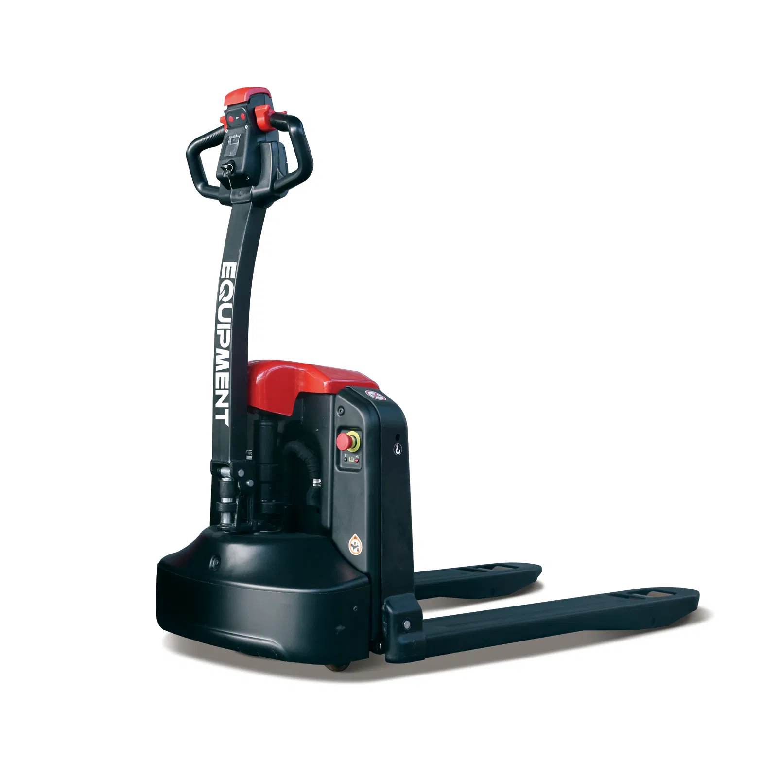 Semi Electric Hydraulic Hand Pallet Truck with Lithium Battery for Warehouse Forklifts