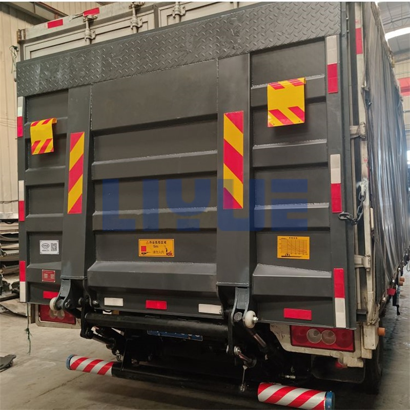 Aluminum 1ton 3ton Hidden Hydraulic Inside Steel Tail Lift Board Tailgate for Heavy Vehicle Truck