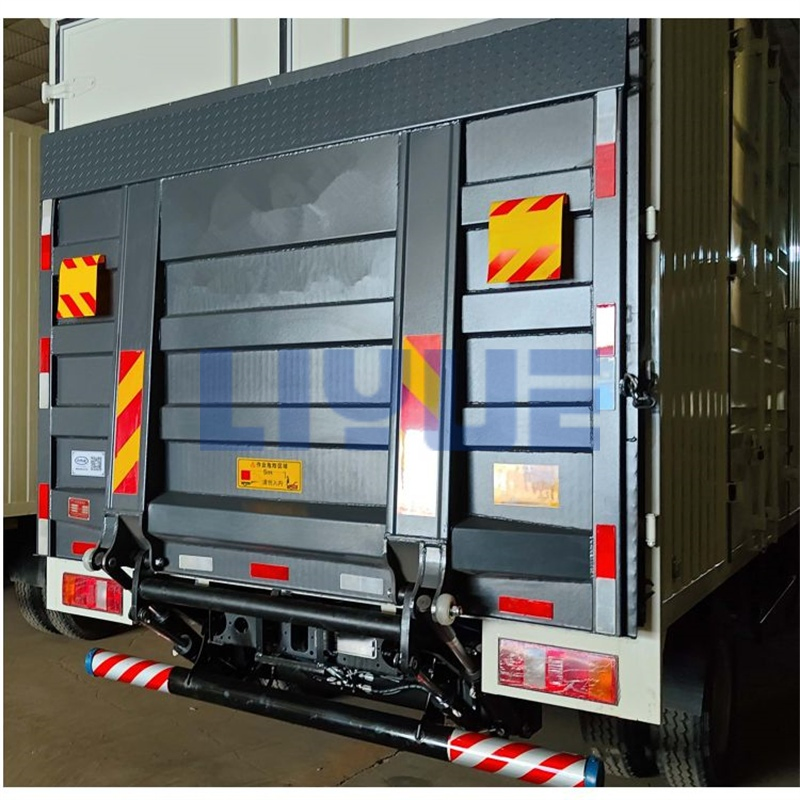 China Manufacturer Hydraulic Vehicle Tail Lift 2.2 Tons Aluminum Truck Tailgate