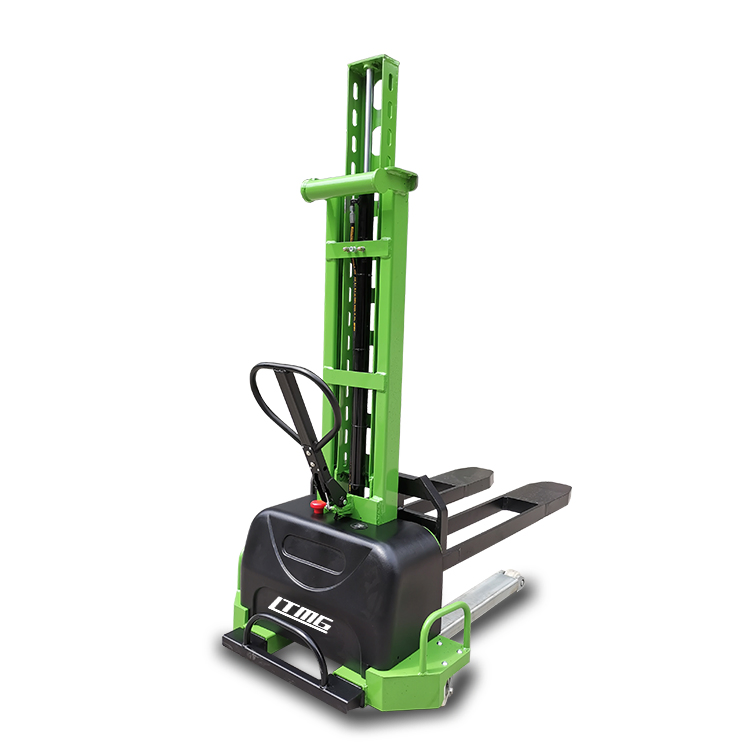 Ltmg Walk Stacker Small Semi Electric Stacker 500kg 0.5ton Self Loading Stacker for Hot Sale