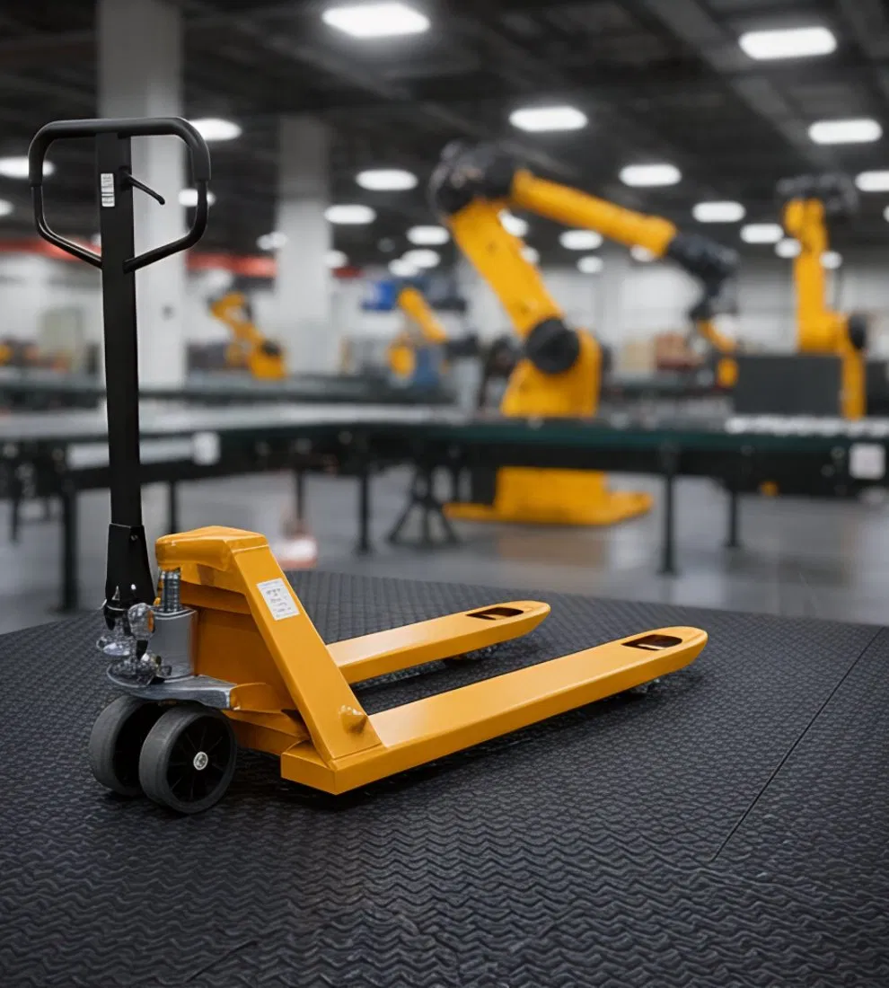 1150/1220mm Fork Length User-Friendly Easy Maneuverability Heavy Duty Walkie Pallet Truck