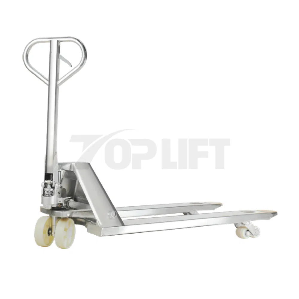 Durable Stainless Steel Hydraulic Hand Pallet Truck with 2000kg Capacity