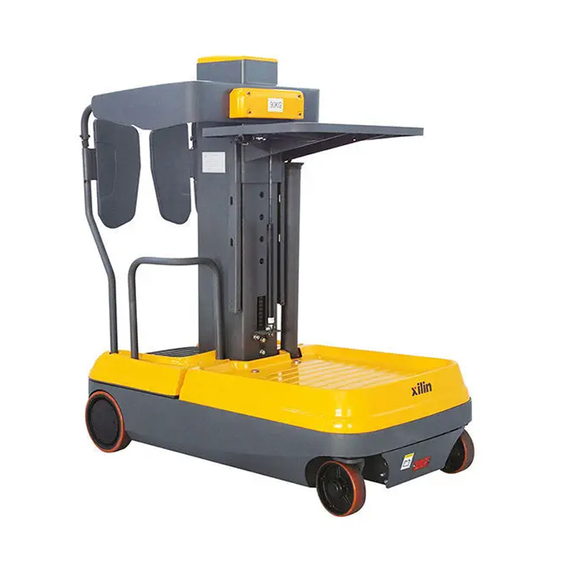 Compact Opsm Mini Order Picker Lifts Operators up to 5 Meters Safely