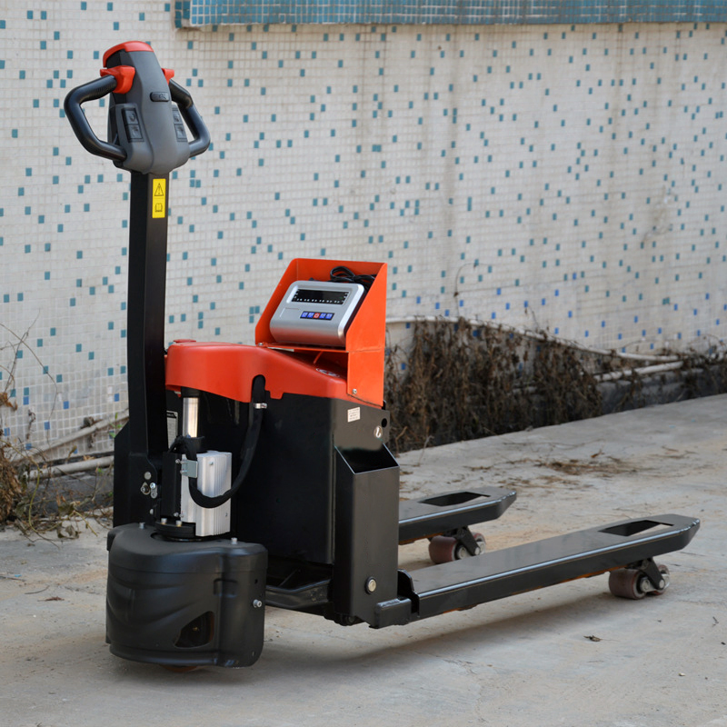 1.5 Ton Hot Selling Mini Electric Pallet Truck with Weighing Scale