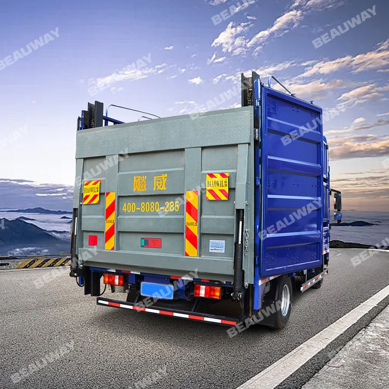 Robust Steel Tail Lift Platform for Heavy-Duty Truck Use Beauway High Quality