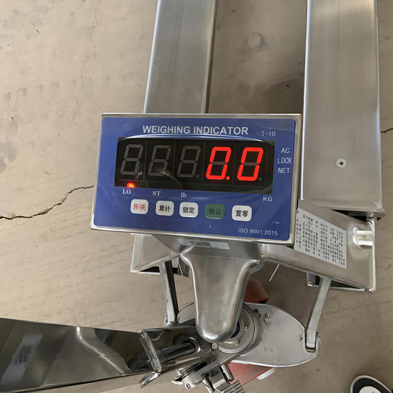 Stainless Steel Hand Pallet Truck with Scale-2000kg Price