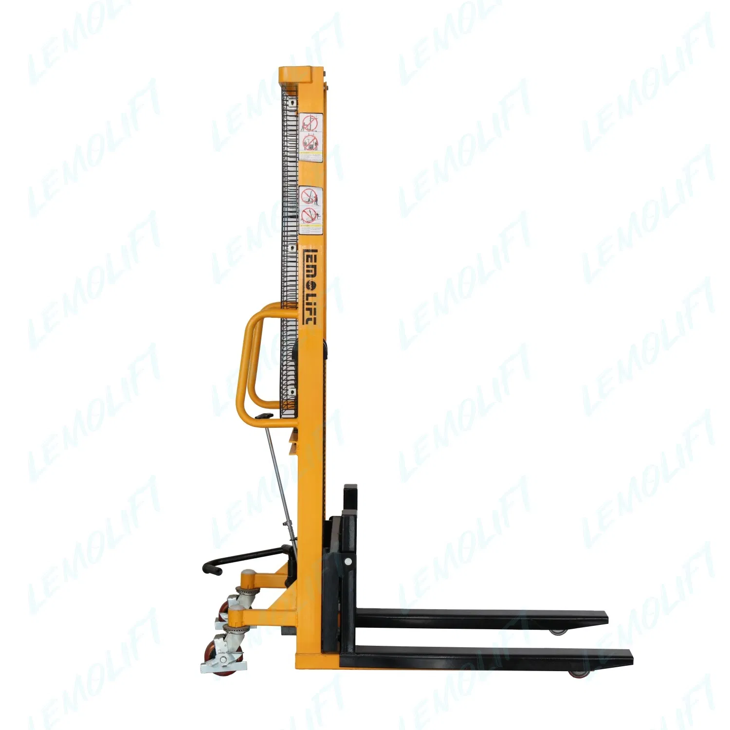 Hot Sale Electric Hydraulic Lifting Stacker Forklift 1500kg Cheap Price CE Manual Pump Pallet Stacker High Quality Battery Manual Stacker 3500mm Lifting Height