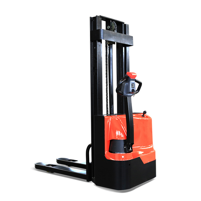 Mini Electric Pallet Stacker with Small Turning Radius for Efficient Material Handling Forklift