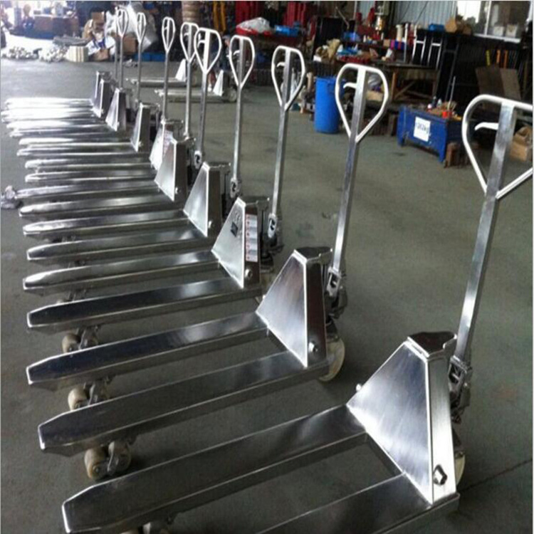 2500kg 304 Stainless Steel Manual Hand Pallet Truck Jack