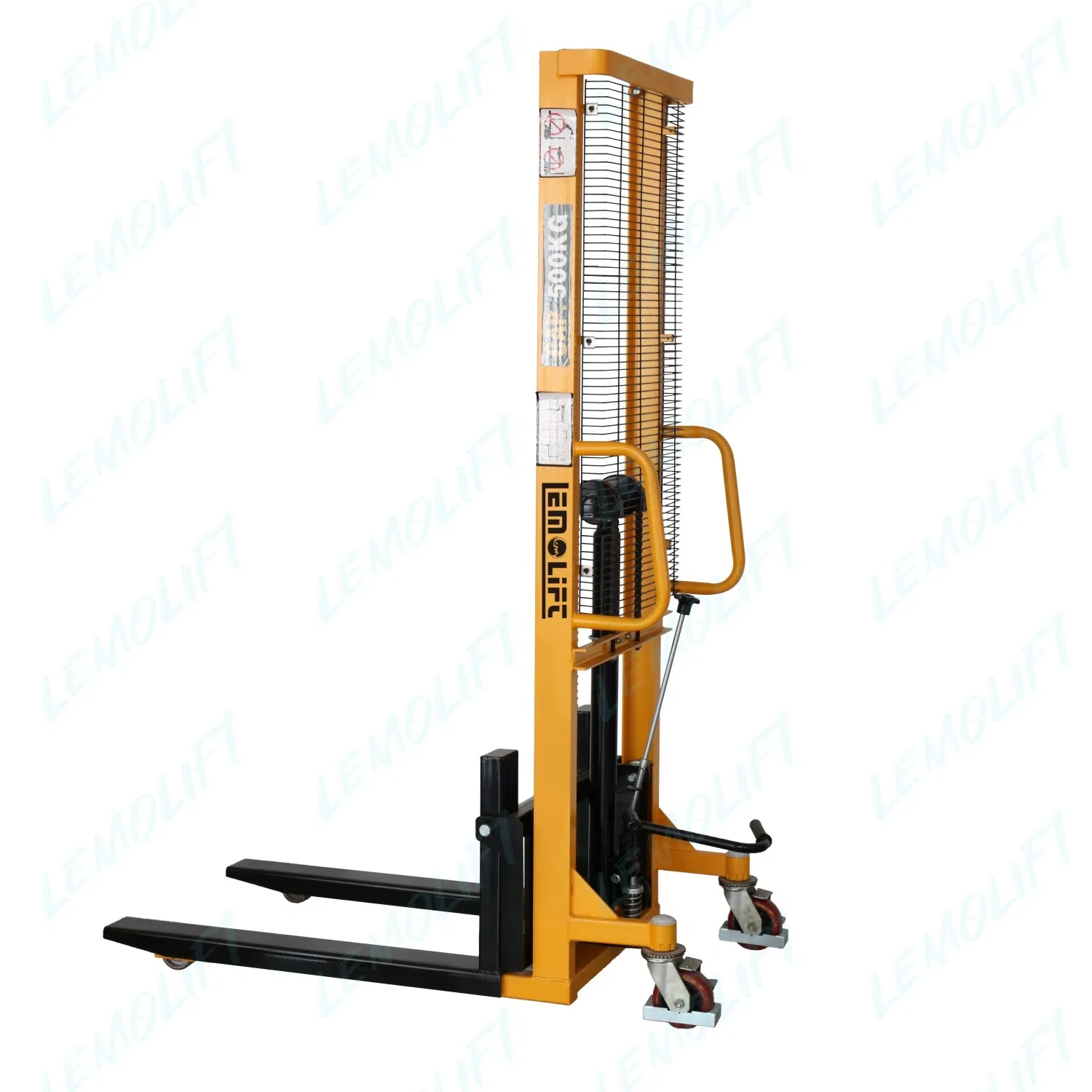 Hot Sale Electric Hydraulic Lifting Stacker Forklift 1500kg Cheap Price CE Manual Pump Pallet Stacker High Quality Battery Manual Stacker 3500mm Lifting Height
